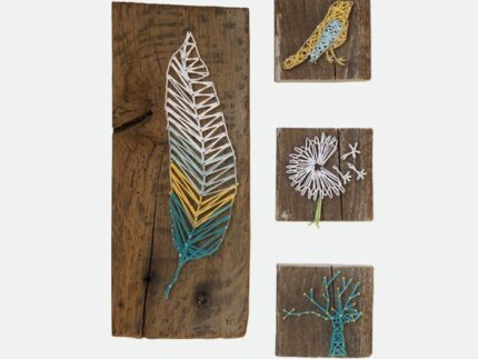 Decoration wooden present